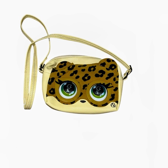 Purse Pets Leoluxe Leopard Interactive Pet Girls Kids Crossbody Bag - Picture 1 of 4